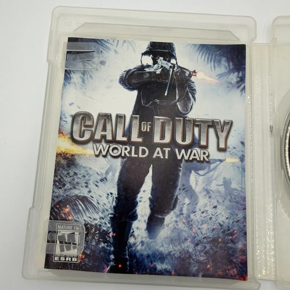 Call of Duty:‎ World at War (Sony PlayStation 3, 2008) Video Game